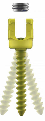 Tornillo Poliaxial Ai amarillo